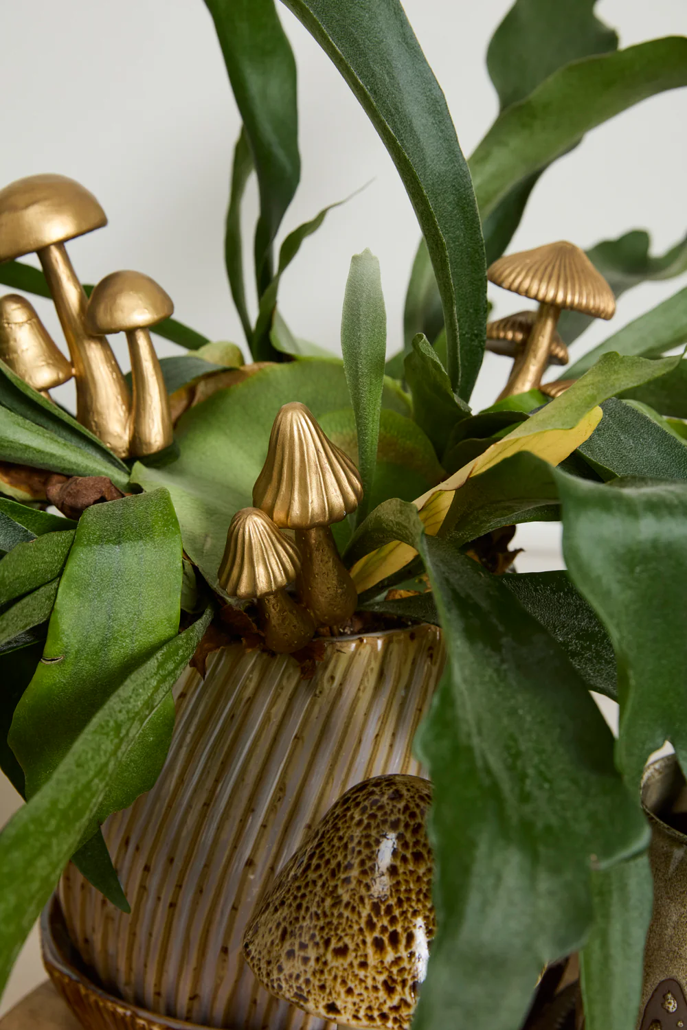 Troop Mushroom Plant Sticks - Set of 6 By Accent Decor - Image 4