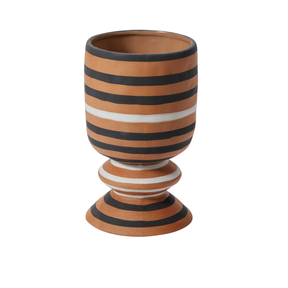 Trujillo Footed Pot Set of 2 By Accent Decor - Image 7