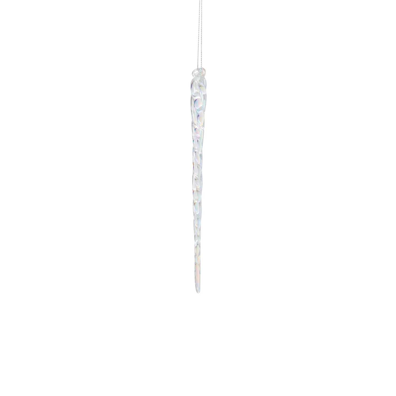 Twist Icicle Ornament Set of 8 By Accent Decor - Image 2