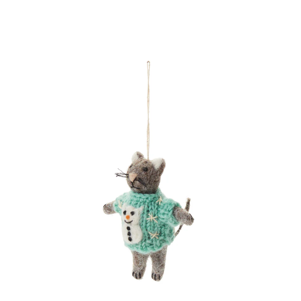 Ugly Sweater Ornament Set of 8 By Accent Decor - Image 2