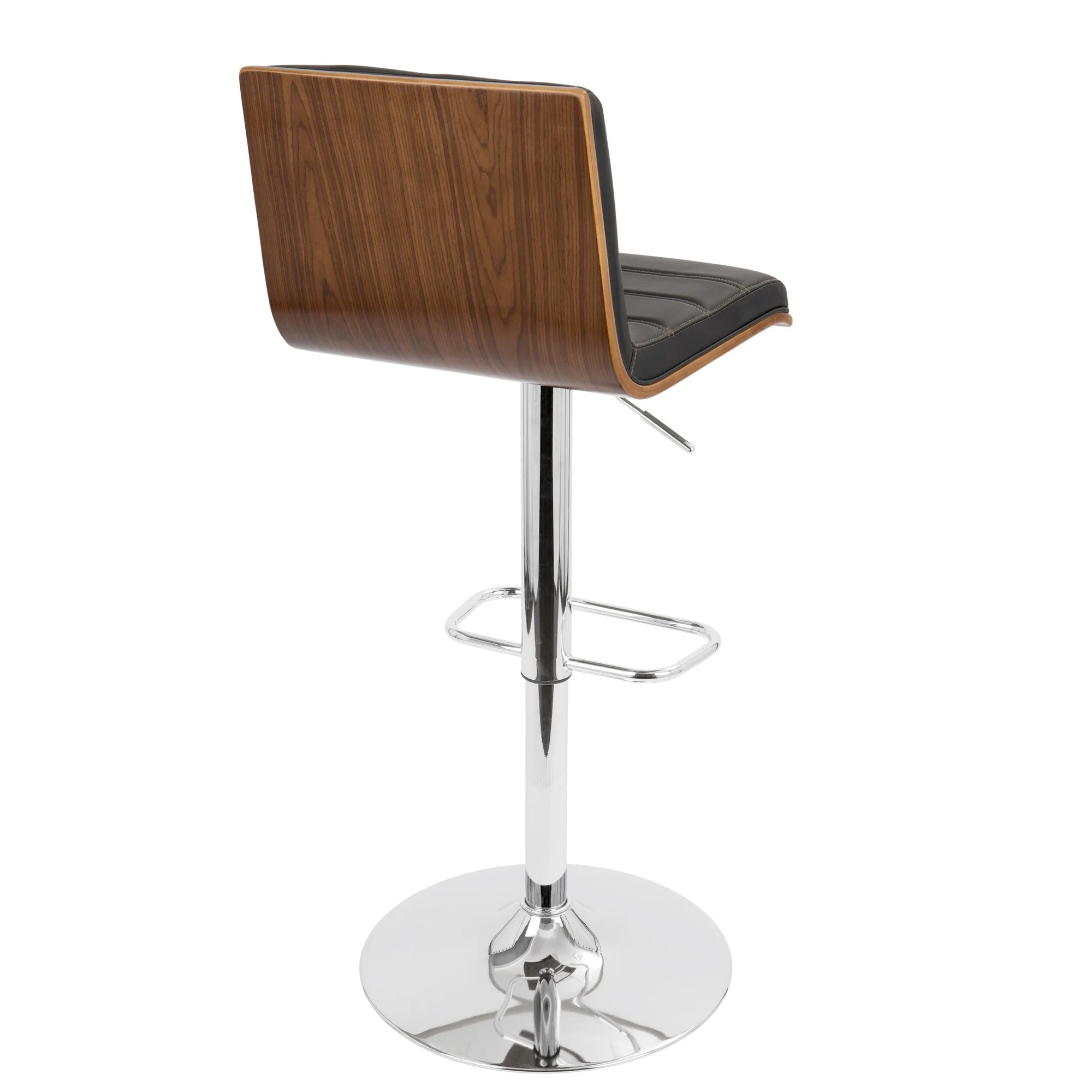 Valencia Adjustable Barstool - Set of 2 Black By LumiSource - Image 15
