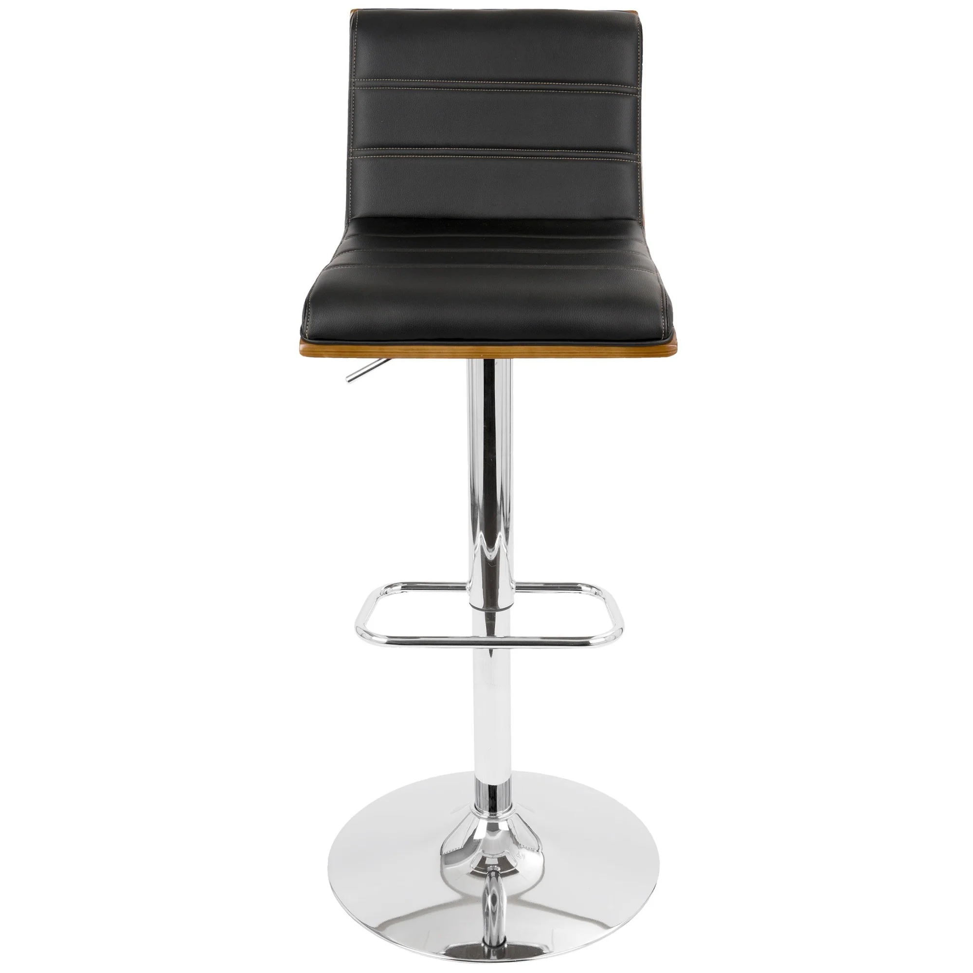 Valencia Adjustable Barstool - Set of 2 Black By LumiSource - Image 17