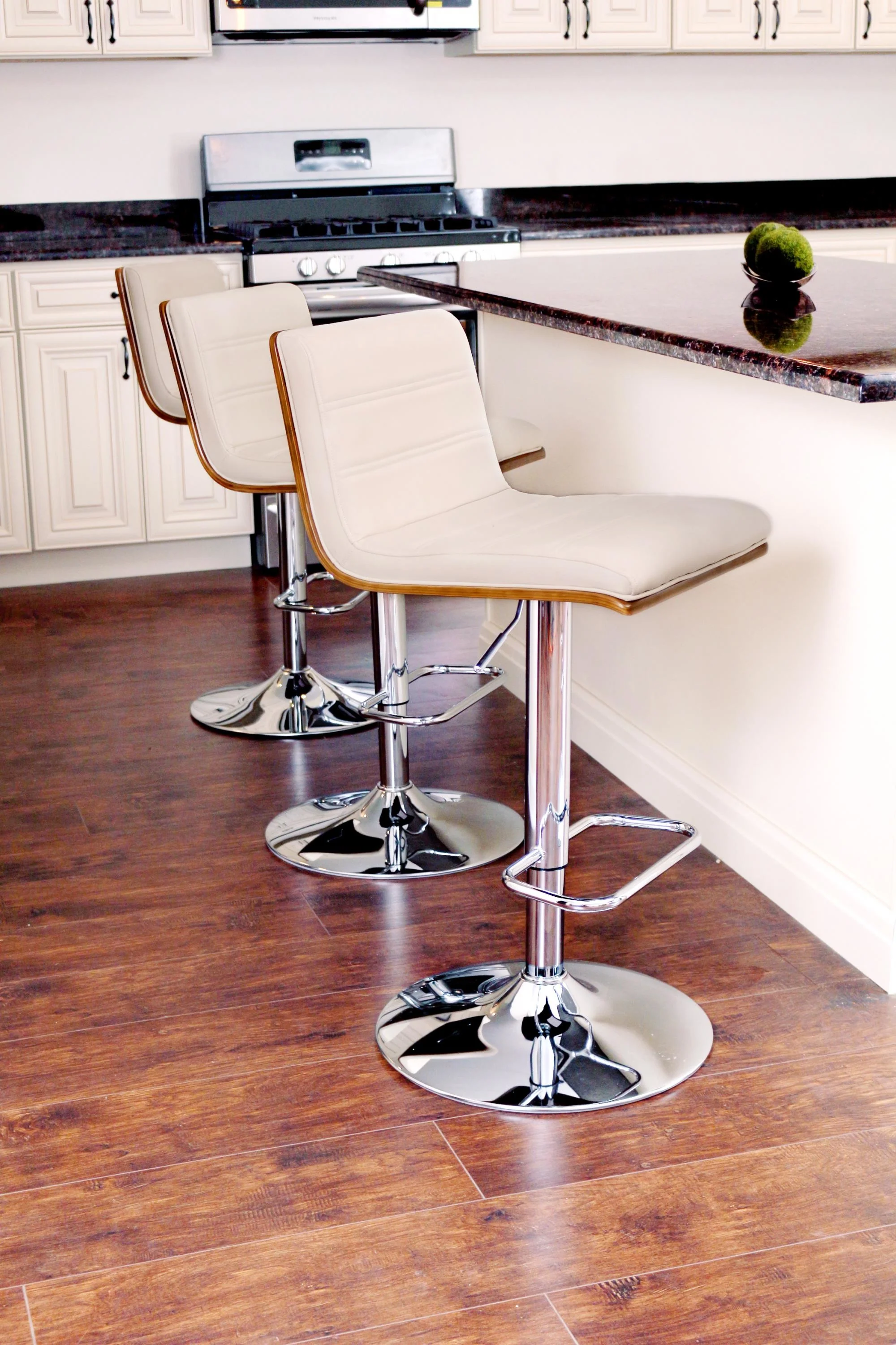 Valencia Adjustable Barstool - Set of 2 Black By LumiSource - Image 19
