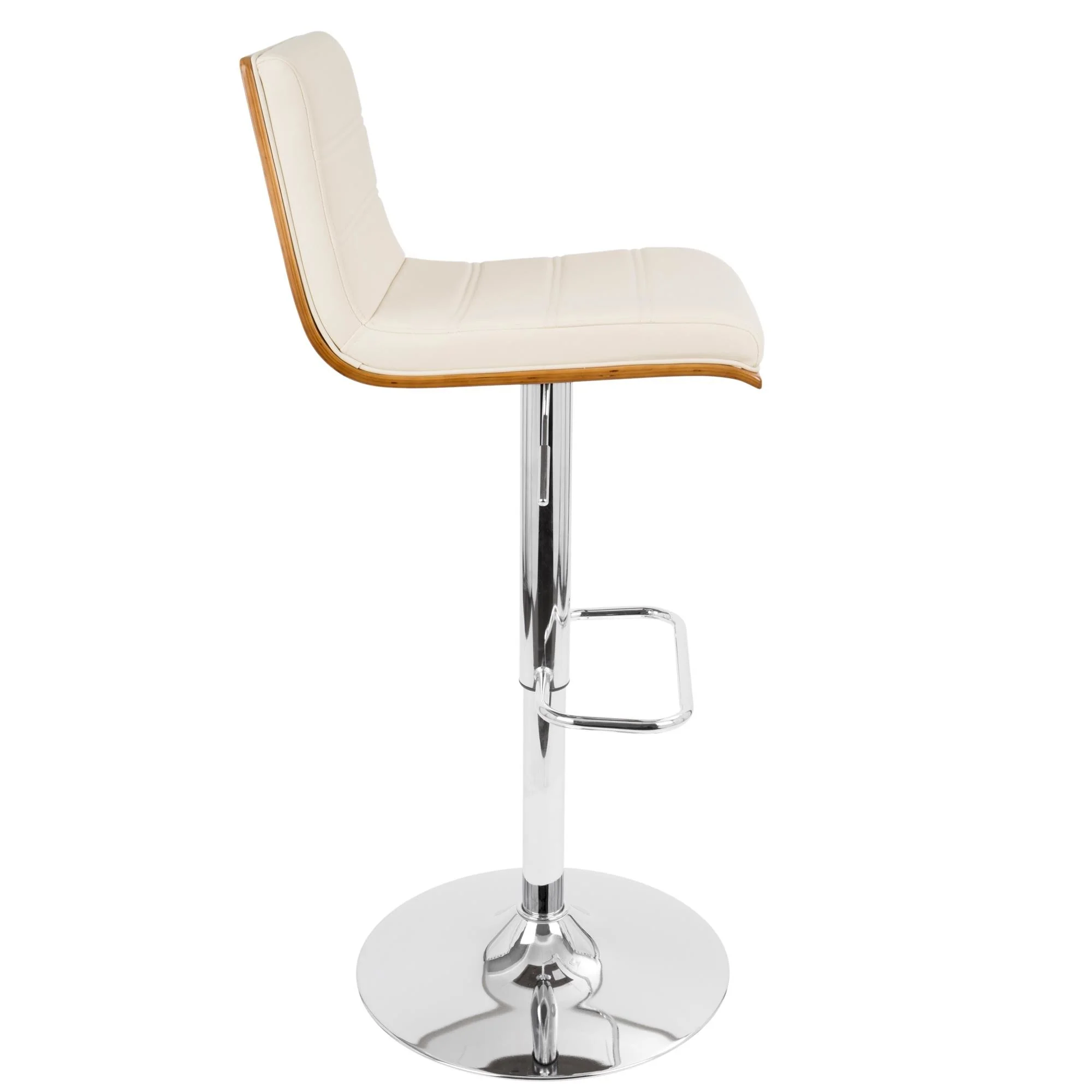 Valencia Adjustable Barstool - Set of 2 Black By LumiSource - Image 23