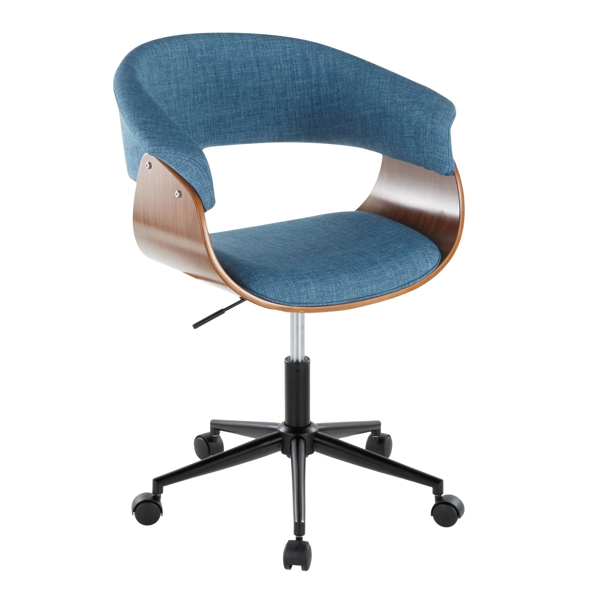 Vintage Mod Office Chair By LumiSource - OC-VMOFB1 AUZBCR1