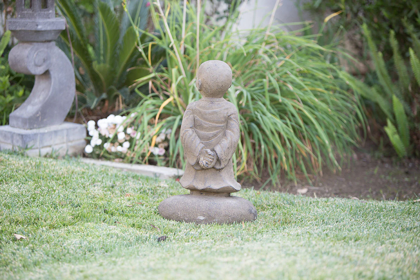Walking Shaolin Monk Set of 2 By Garden Age Supply