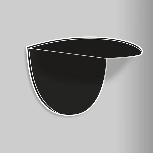 Wall Play, Fold, Black Set Of 20 By Gold Leaf Design Group