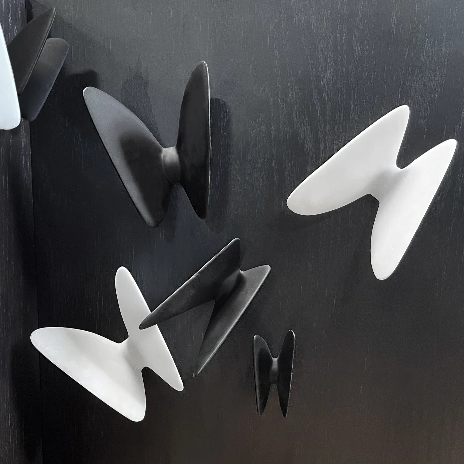 Wall Play™: Wings #1, DK Grey/ Black By Gold Leaf - Image 4