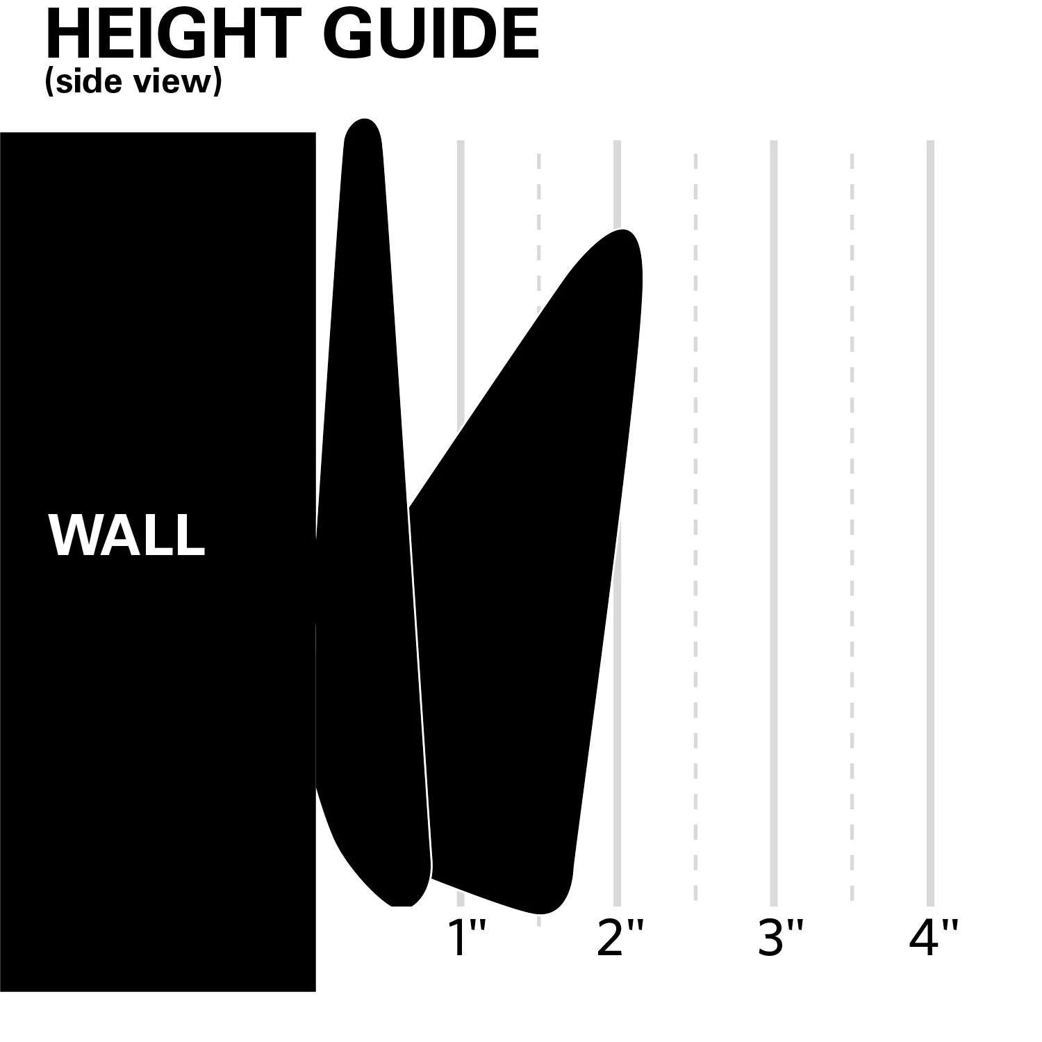 Wall Play™: Wings #1, DK Grey/ Black By Gold Leaf - Image 6