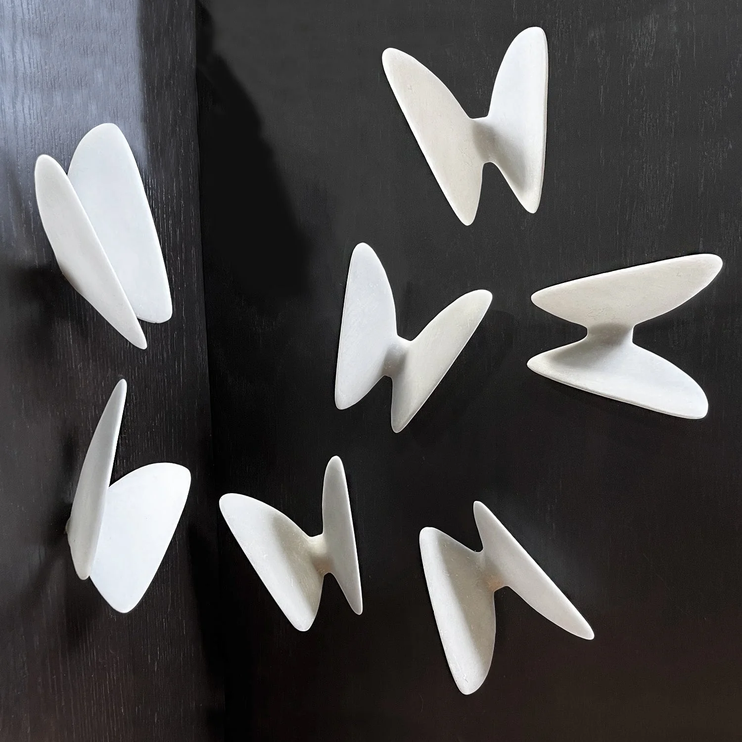 Wall Play™: Wings #2, Off-White By Gold Leaf