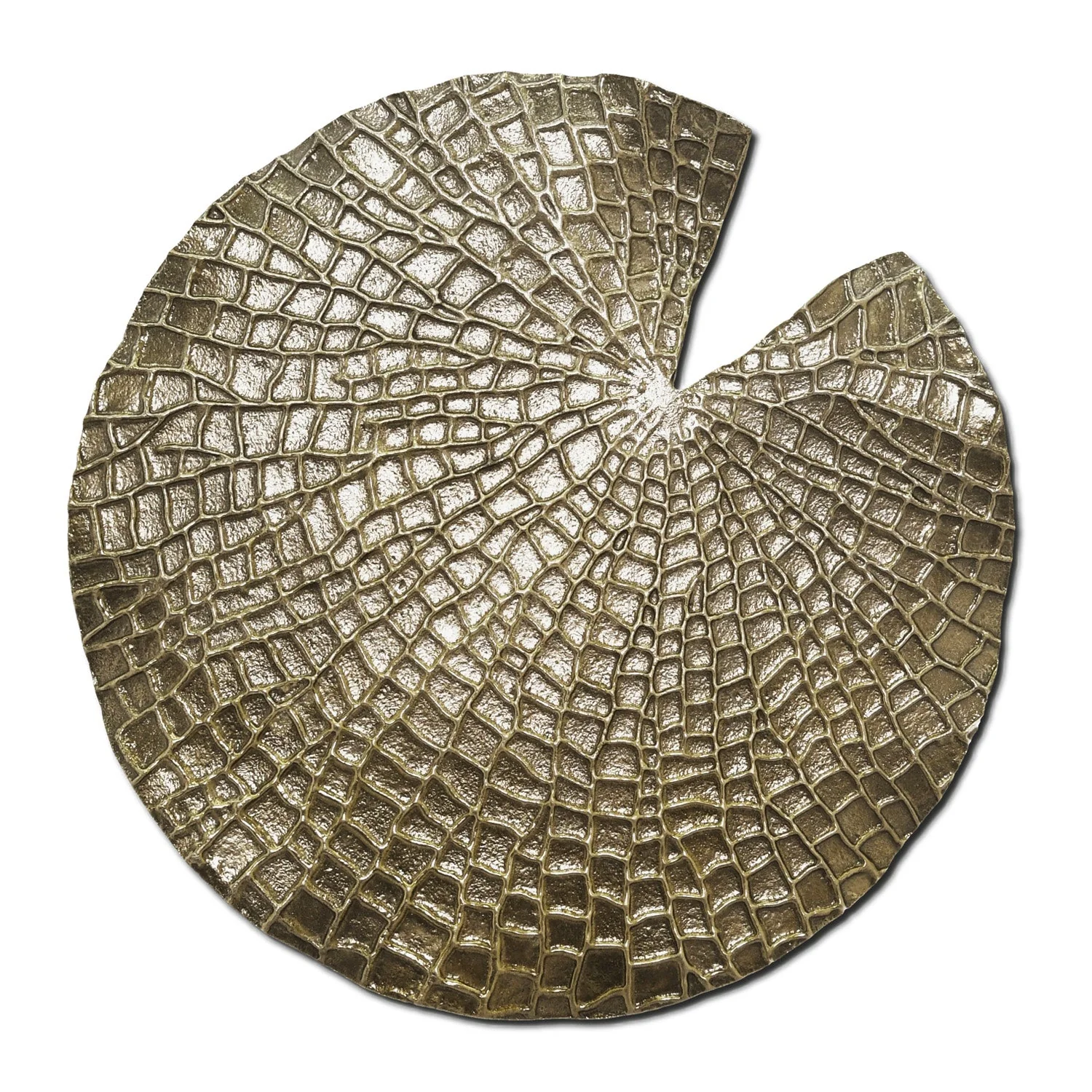 Water Lily 14.2"D Wall Art By Gold Leaf - Image 2