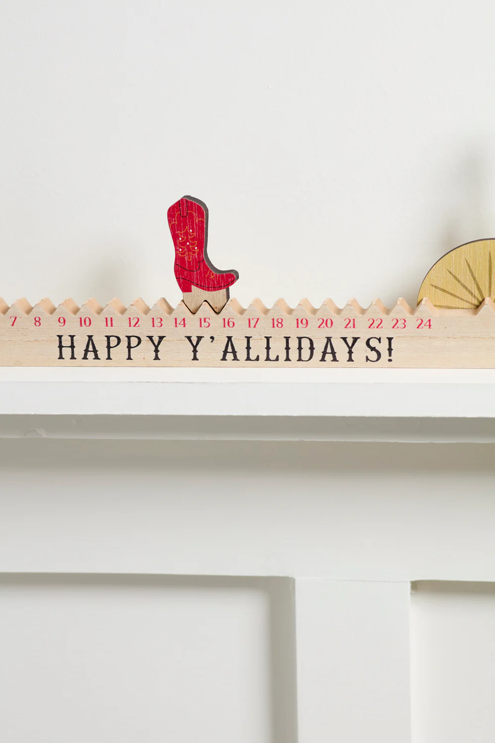 Western Winter Advent Calendar Set of 8 By Accent Decor - Image 6