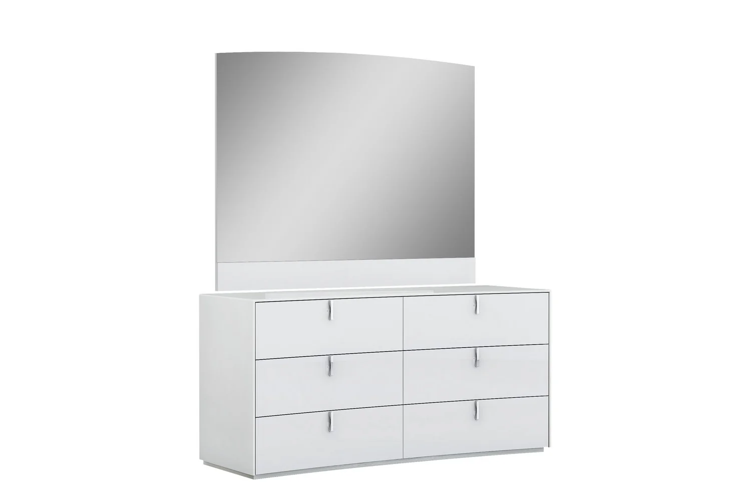 White 4Pc Queen Bedroom Set By Homeroots - Image 4