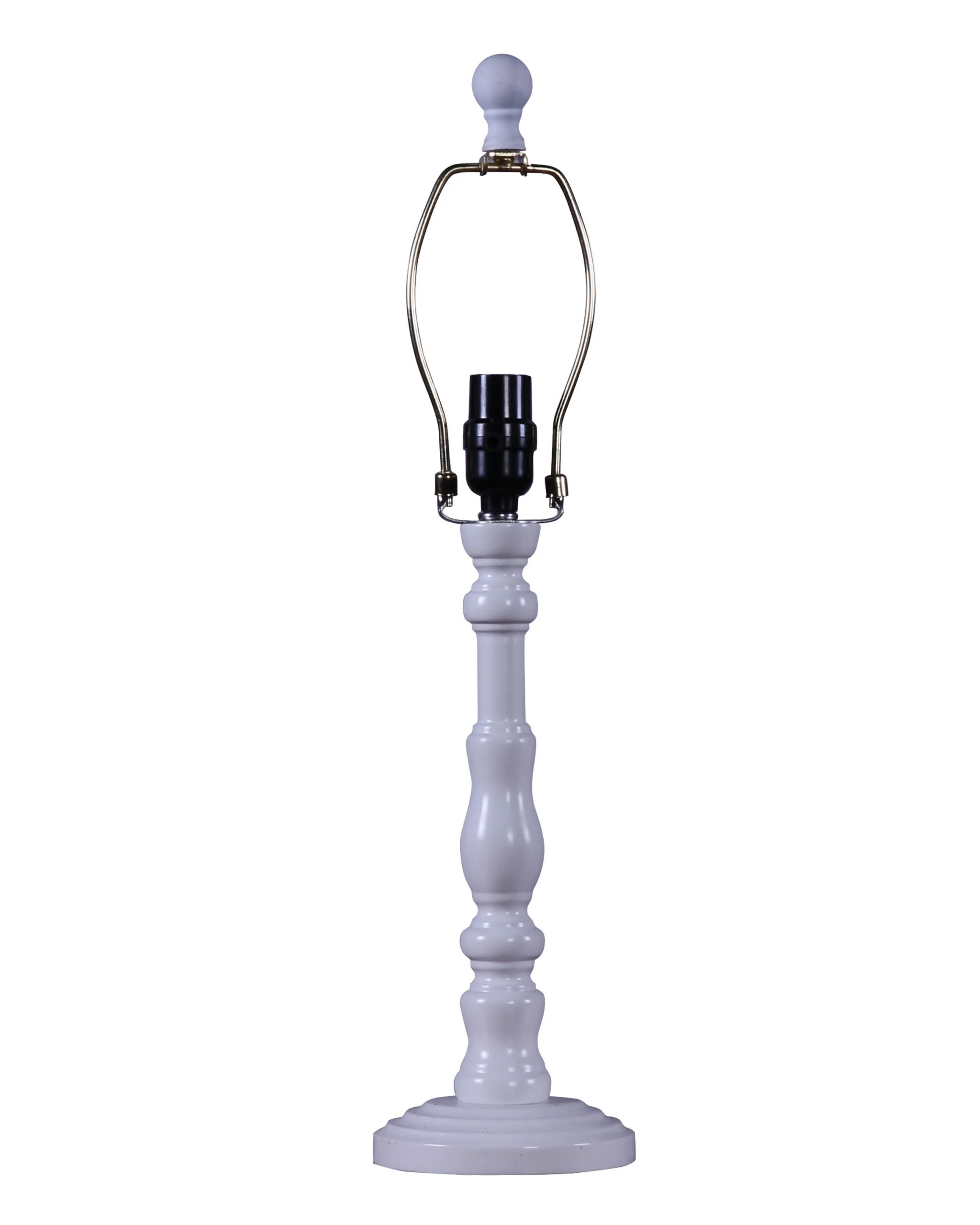 White Classic Urn Shape Table Lamp Base By Homeroots