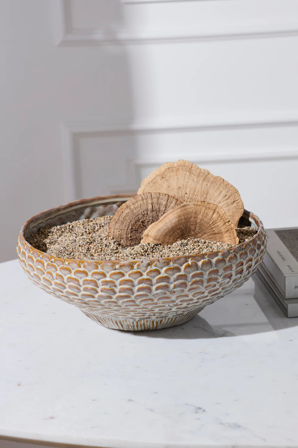 White Oak Bowl By Accent Decor - Image 5