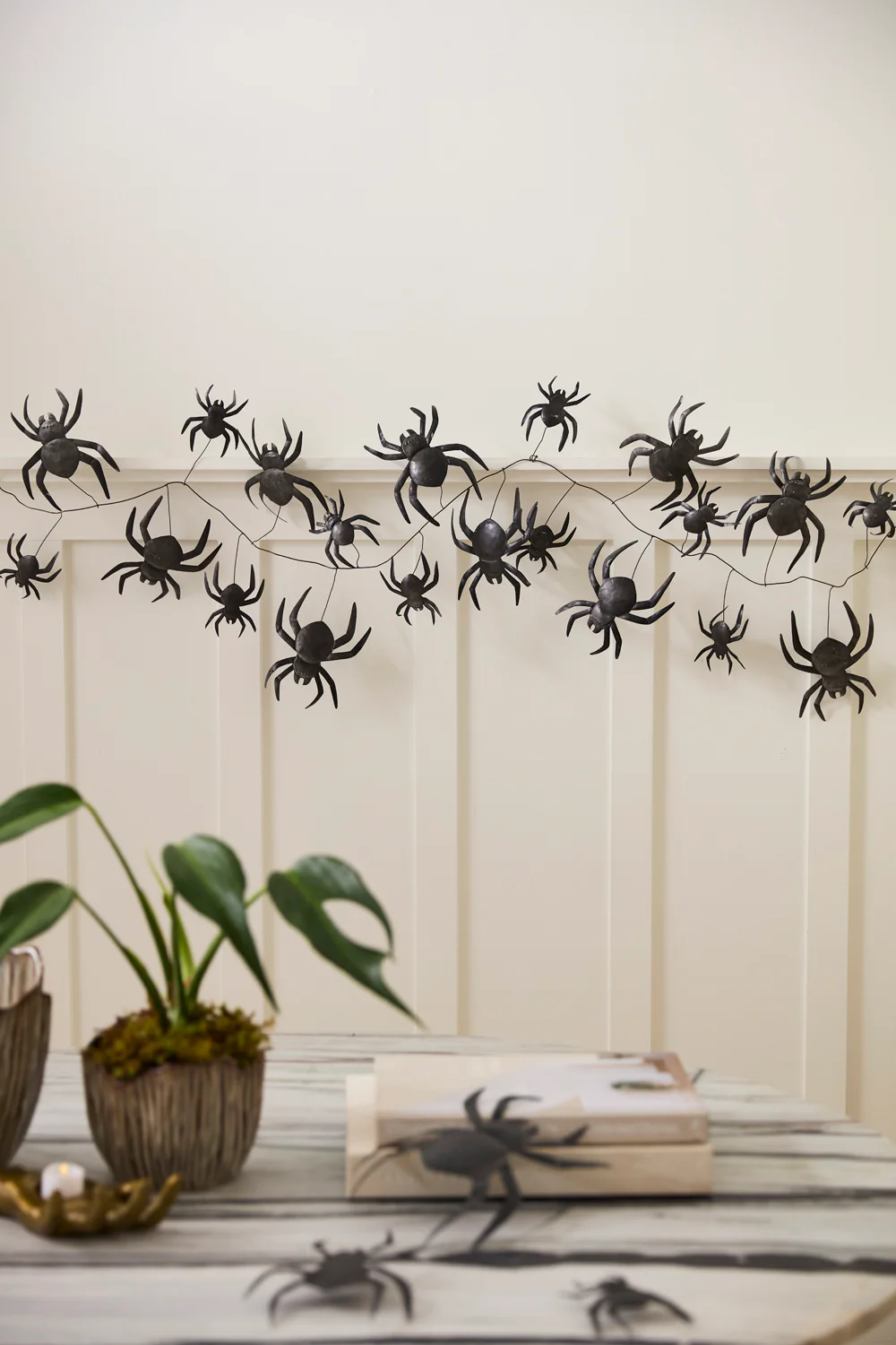 Widow Spider Garland Set of 2 By Accent Decor - Image 4