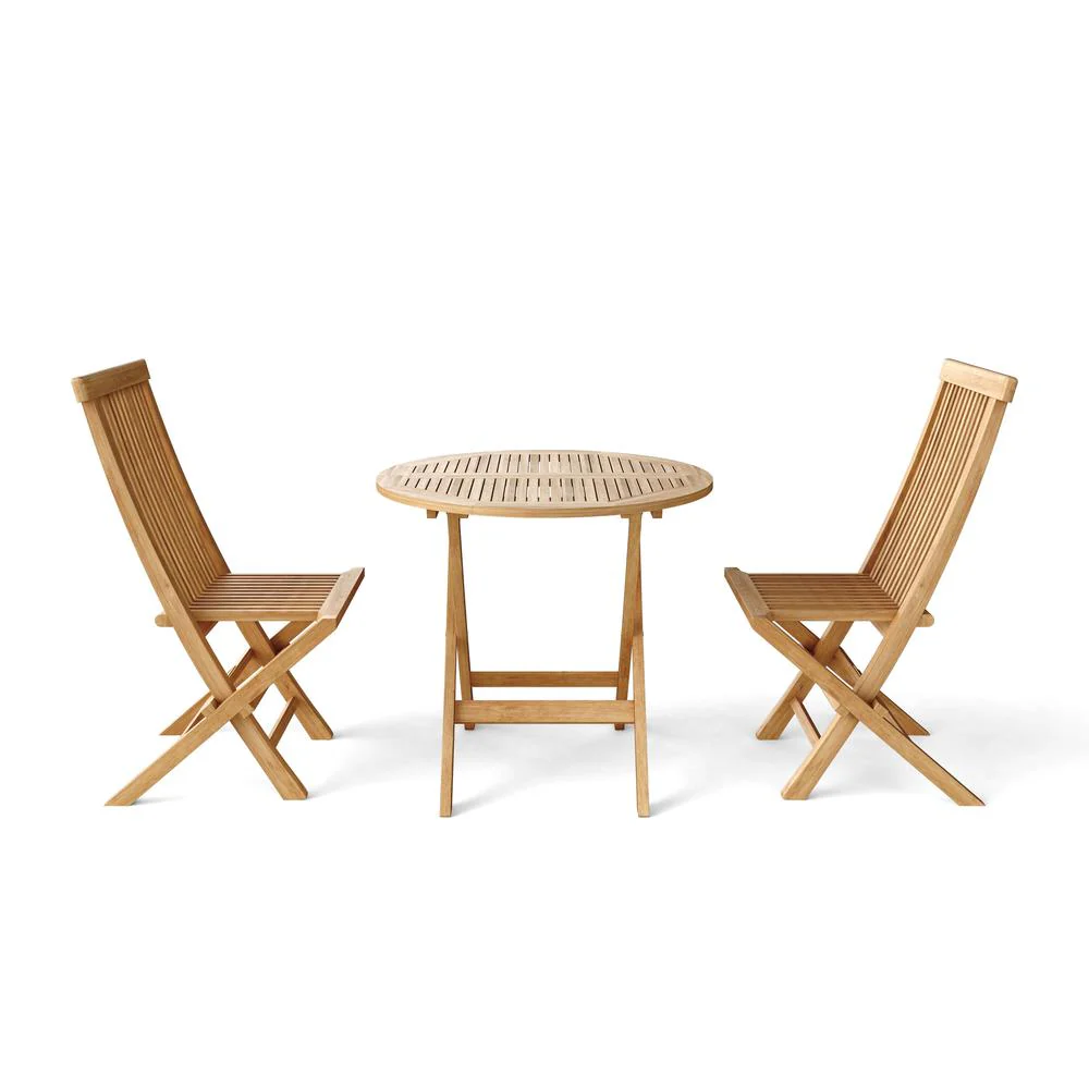 Windsor Classic 3-Pieces Bistro Set By Anderson Teak