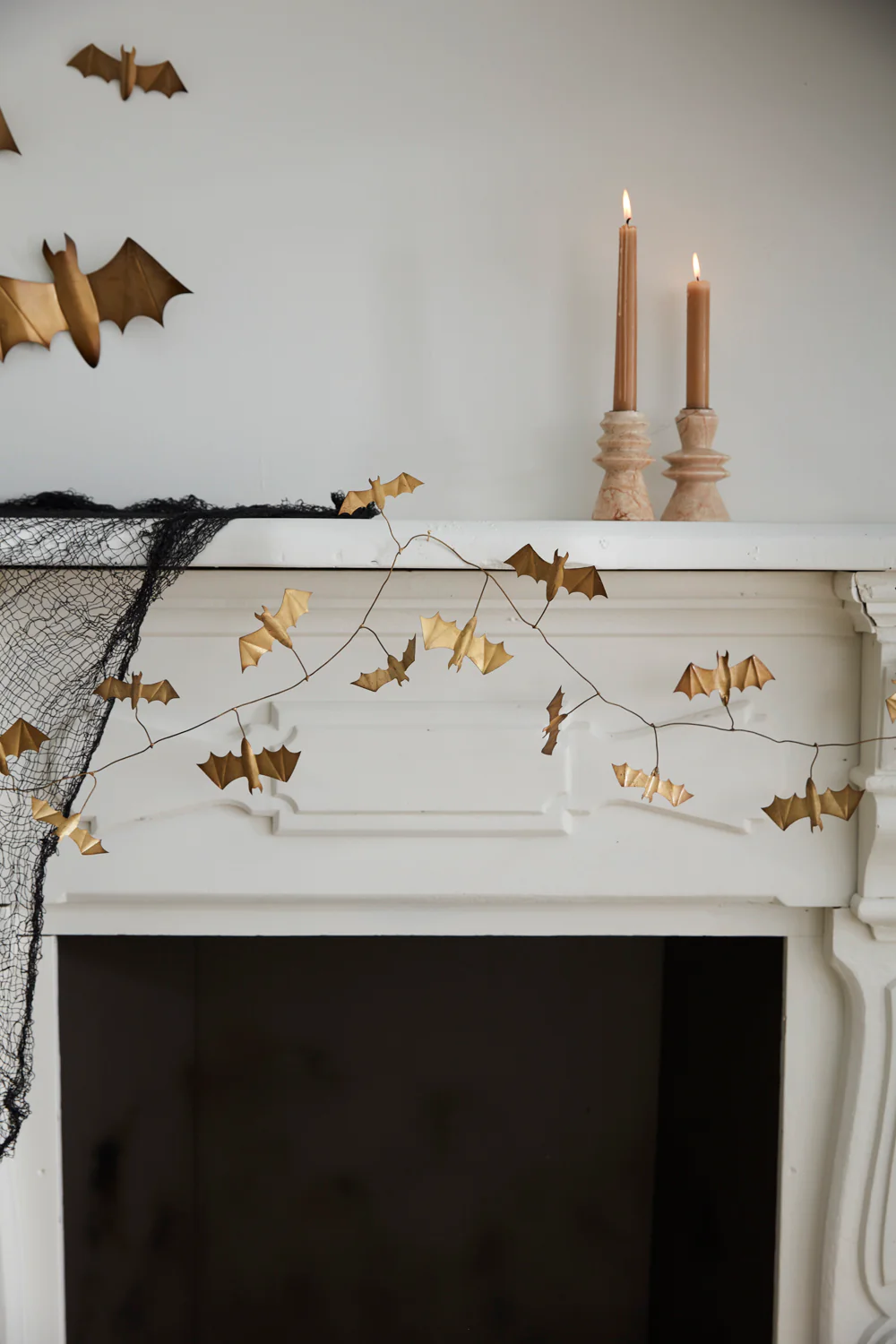 Winged Bat Garland Set of 2 By Accent Decor - Image 3