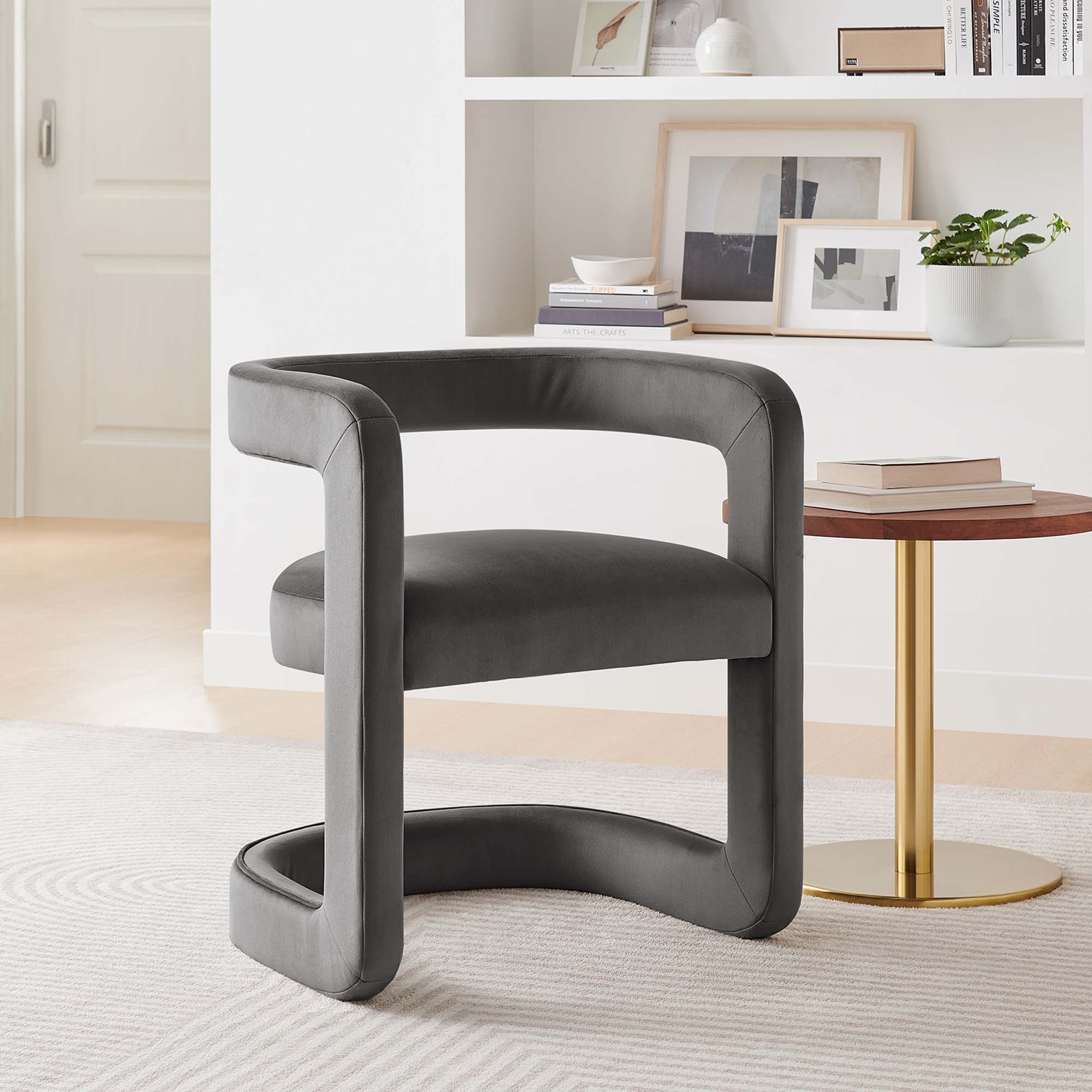 Winslow Barrel Performance Velvet Dining Chair by Modway - Image 31
