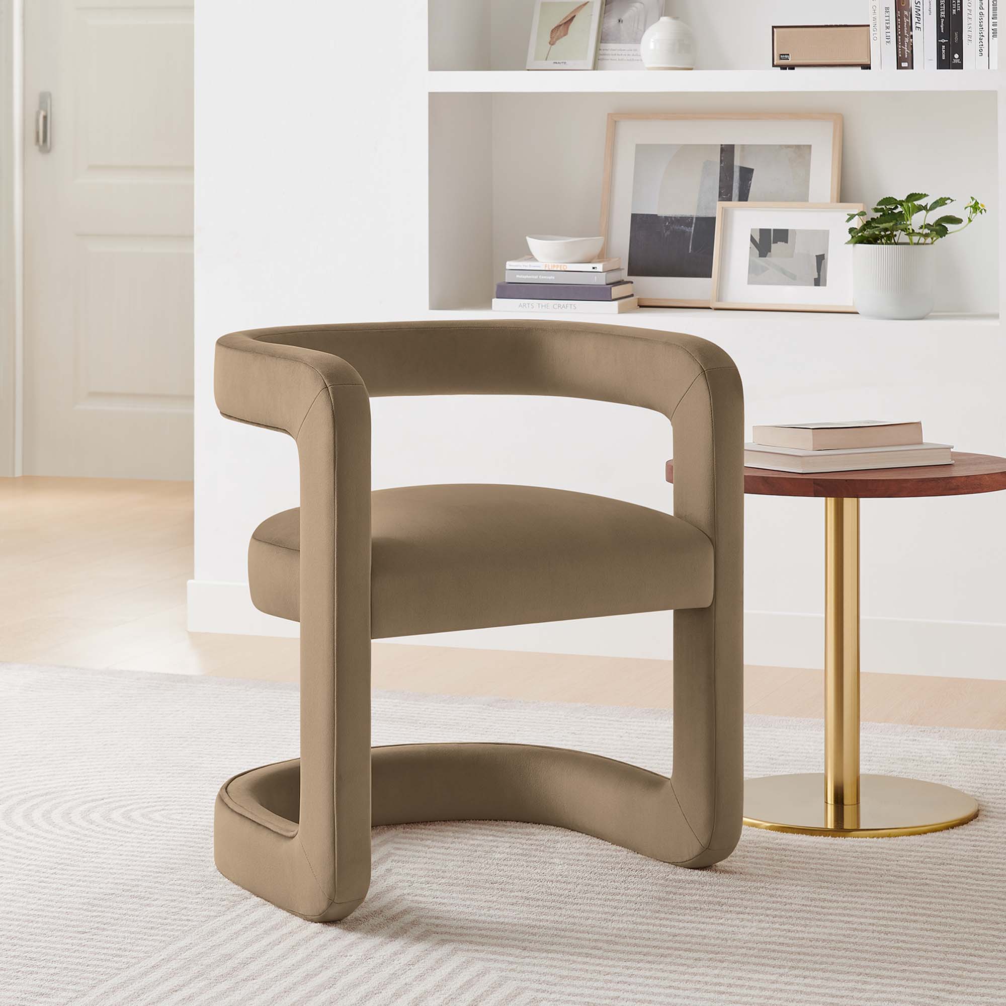 Winslow Barrel Performance Velvet Dining Chair by Modway - Image 33