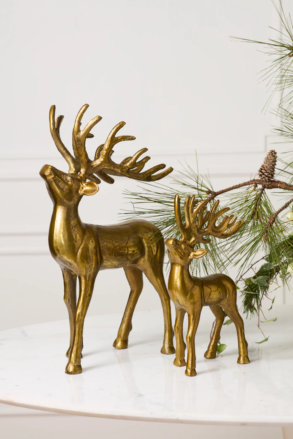 Winter Sleigh Deer By Accent Decor - Image 4