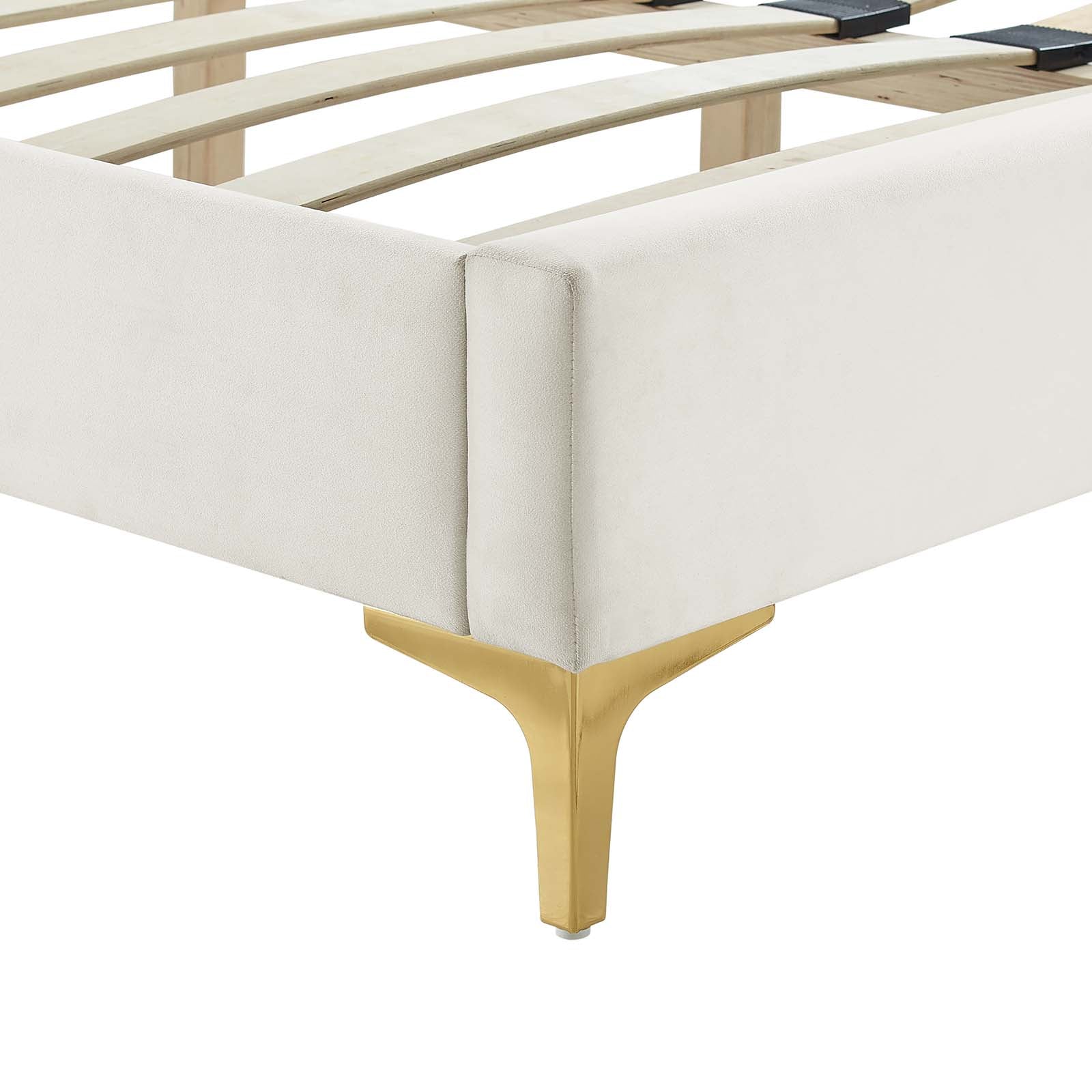 Yasmine Channel Tufted Performance Velvet King Platform Bed By Modway - MOD-7016 - Image 29