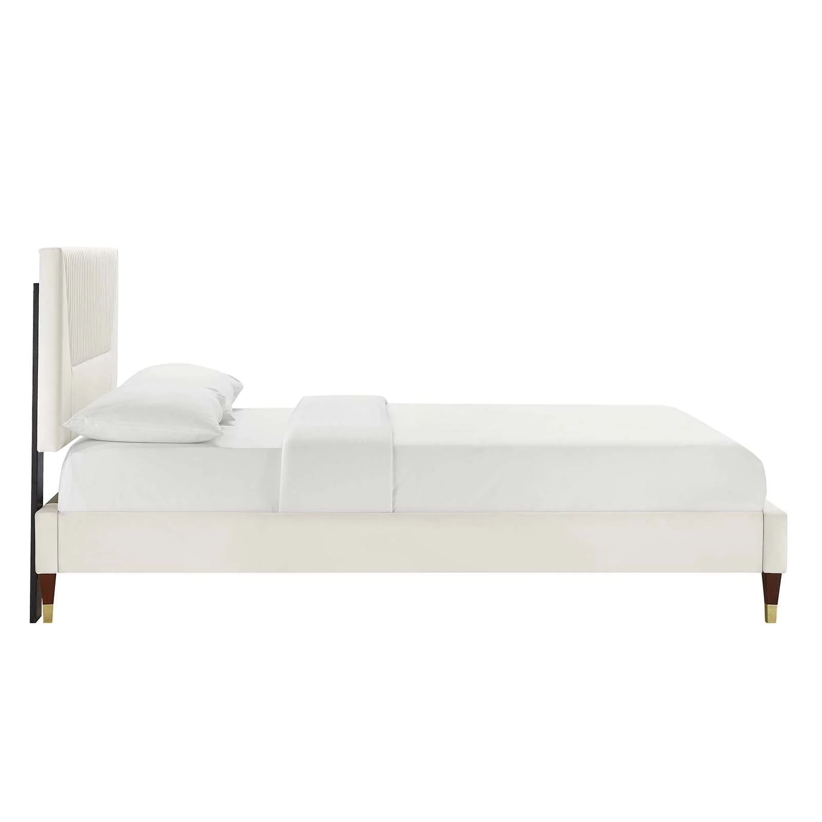 Yasmine Channel Tufted Performance Velvet Twin Platform Bed By Modway - MOD-6984 - Image 26