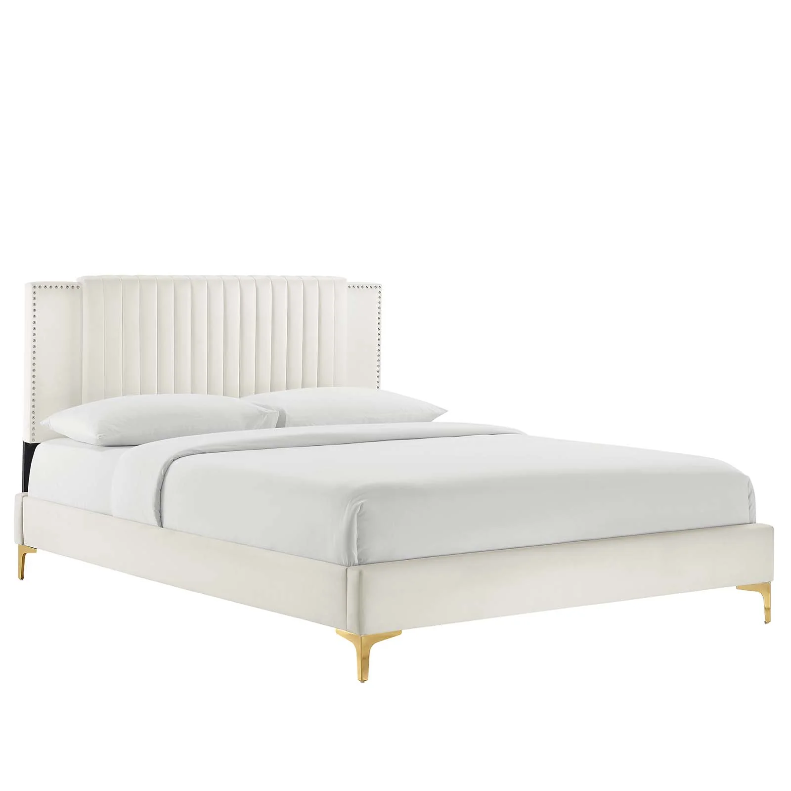 Zahra Channel Tufted Performance Velvet Full Platform Bed By Modway - MOD-7002 - Image 25