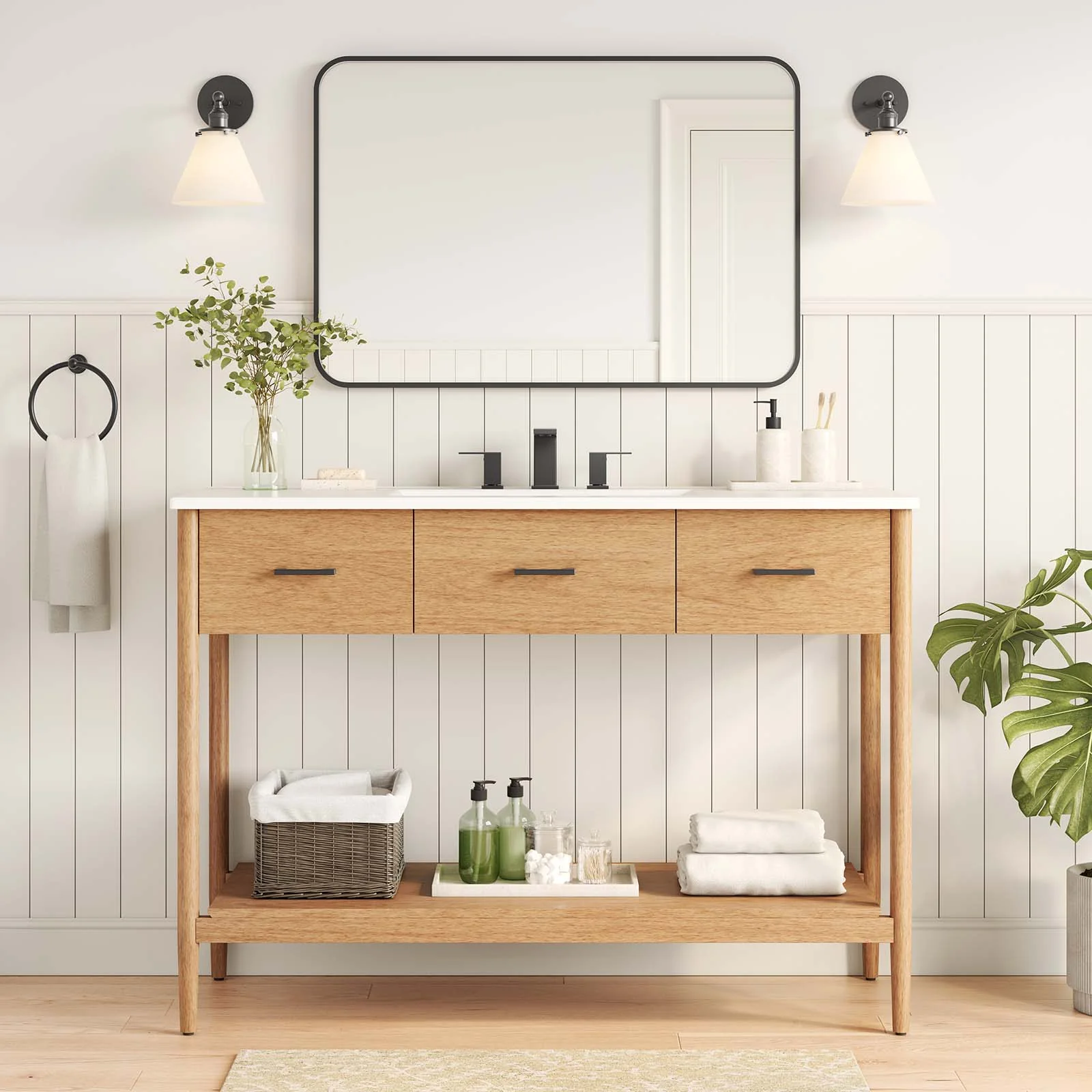 Zaire 48" Single Sink Bathroom Vanity By Modway - EEI-6824
