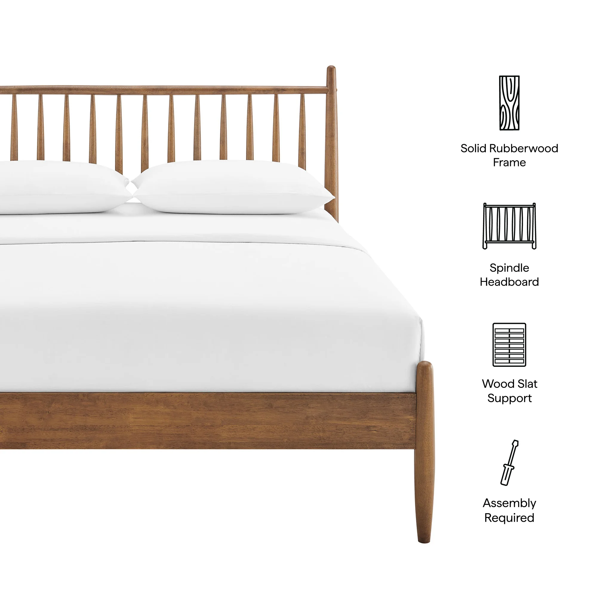 Zane Queen Size Spindle Bed by Modway - Image 25