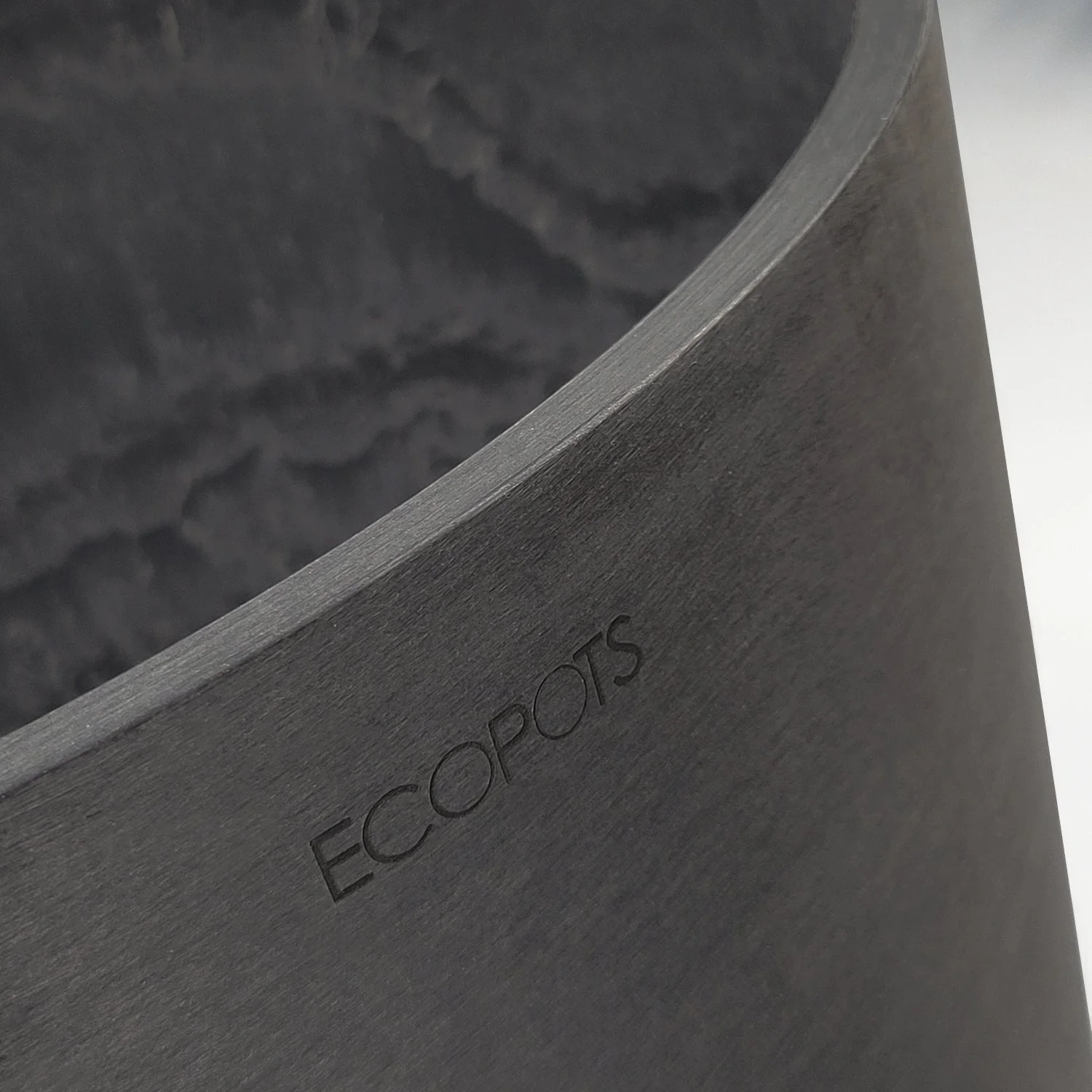 ZZ Plant in Harmony Planter MD, Grey Matte By Gold Leaf - Image 5