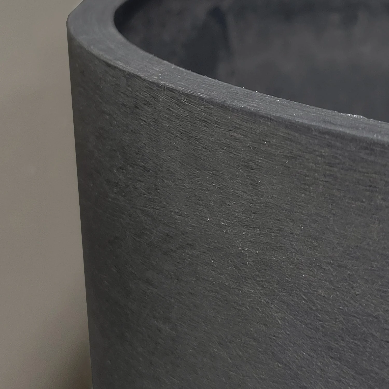 ZZ Plant in Harmony Planter SM, Grey Matte By Gold Leaf - Image 5